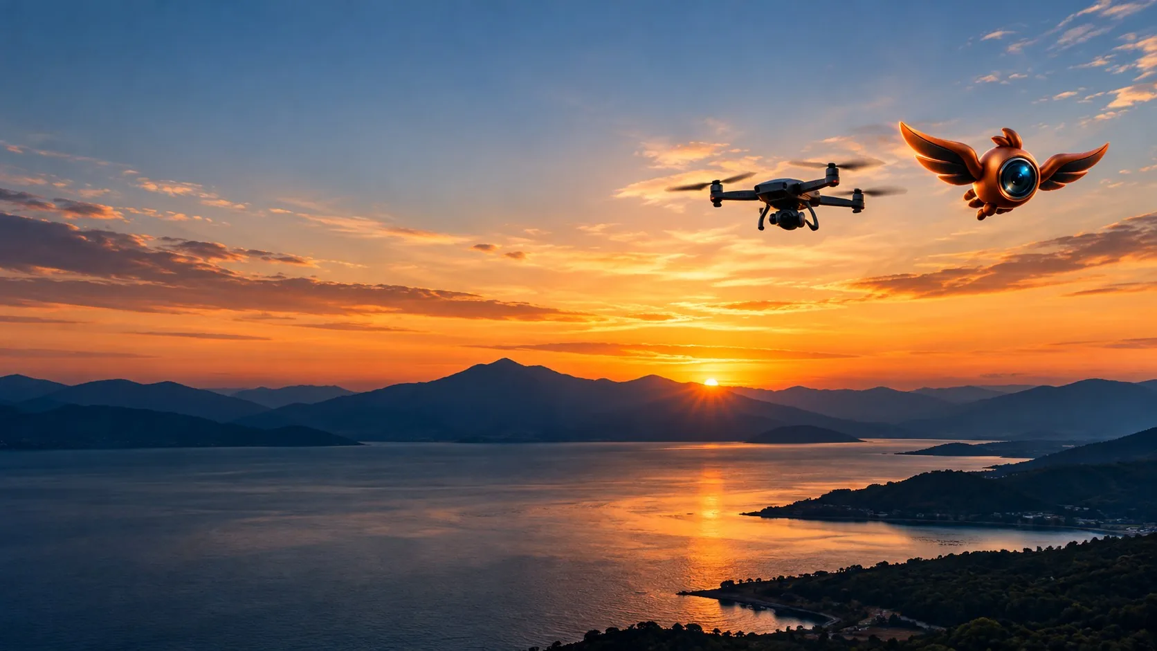 Toma aérea cinematográfica para la portada de AEROPIXO